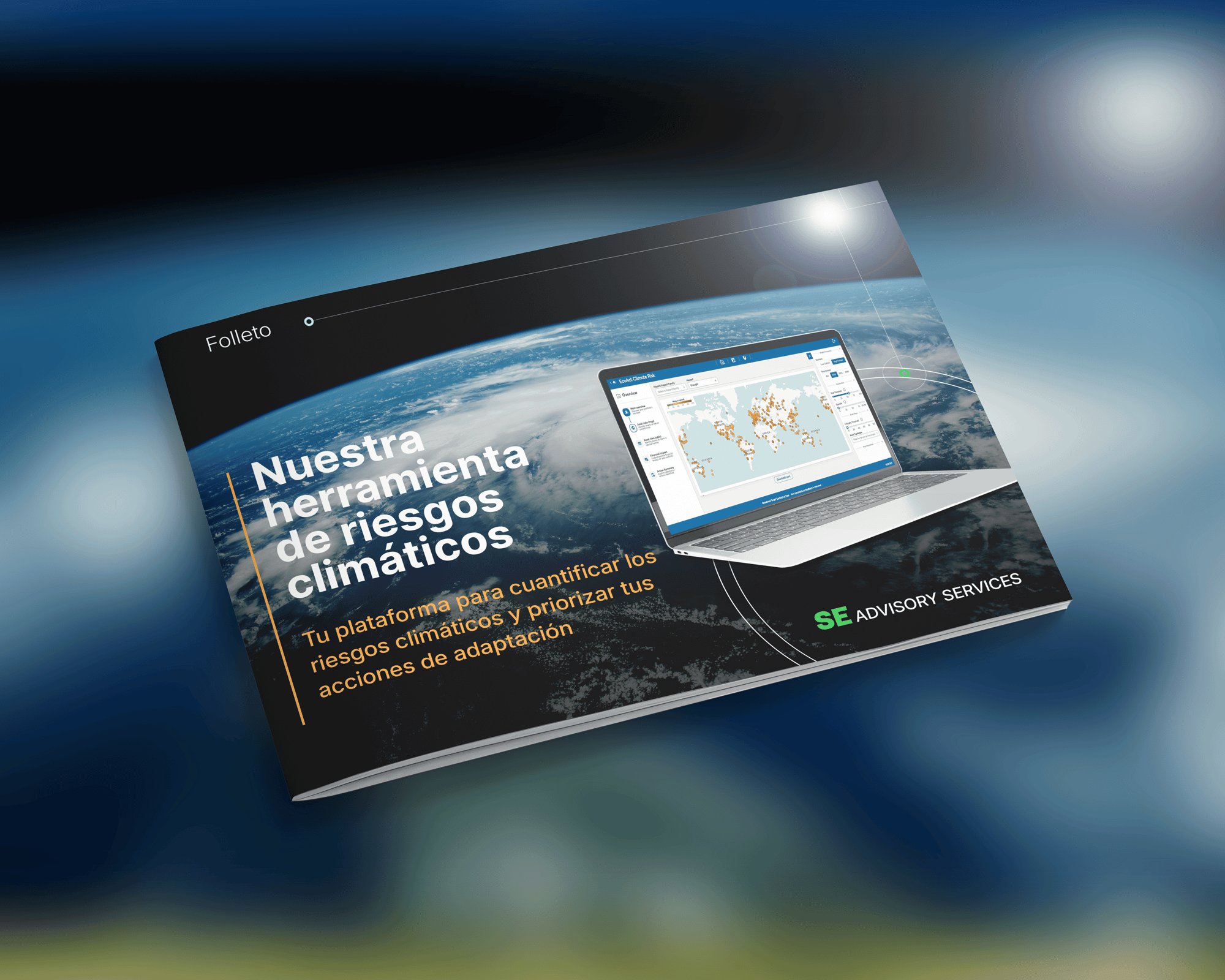 Folleto - La plataforma de de evaluación de riesgos climáticos
