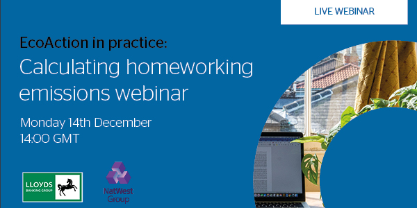 calculating homeworking emissions webinar invite